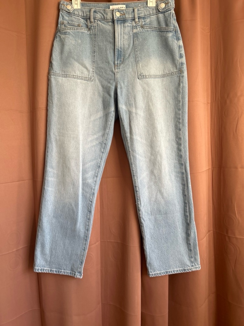 Relaxed straight leg Denim